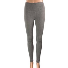 Lululemon Women's Heather Gray High Waisted Activewear Athletic Legging Pants 6 picture