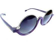 Polarized Gianfranco Ferre Women's Sunglasses Round Purple Authentic Original picture