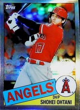 2020 TOPPS CHROME 1985 VARIATION 85TC-7 SHOHEI OHTANI LOS ANGELES ANGELS picture