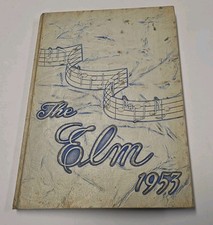 Vtg 1953 The Elm San Mateo High School Yearbook Kris Kristofferson Junior Year picture