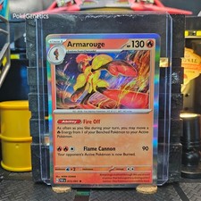Armarouge Paldean Fates Holo Pokémon TCG 015/091 Scarlet & Violet Rare picture