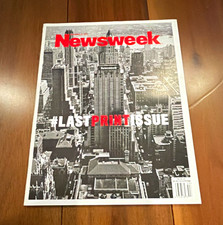 Newsweek Magazine December 2012 Special Edition English #Last Print Issue picture