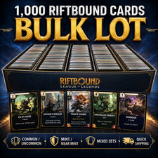 Riftbound League of Legends TCG Instant Collection 1000+ Bulk Cards C/UC NM/M picture