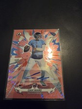 2025 Topps Resurgence Cam Ward Rookie Autograph Pink /10 RC Gold Auto picture