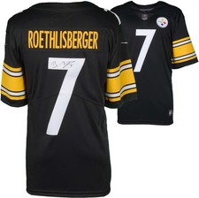 Ben Roethlisberger Steelers Autographed Nike Black Limited Jersey - Fanatics picture
