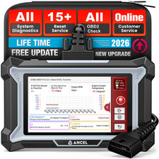 ANCEL DS200 OBD2 Scanner Car Full System Diagnostic Tool with 15+Reset FCA CANFD picture