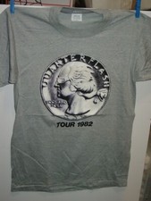 QUARTERFLASH ROCK & ROLL VINTAGE 1982 WORLD CONCERT TOUR Shirt NOS Grey SIZE M picture