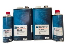 Ppg 2 Gallons Dc4000 Deltron Premium Clearcoat, 2 Qt Dch3085  2KIT picture