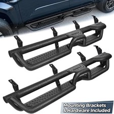 Two Raised Step Running Boards For 2024-2026 Toyota Tacoma Double/Crew Cab picture