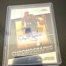 Topps 2024-25 Topps Chrome Chromographs Richard Jefferson #C-RJ Nets Autograph picture