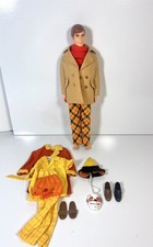 Vintage 60’s Lot Good Looking Ken Doll Outfits Accessories #1428 Breakfast At 7 picture