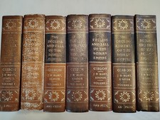 Decline And Fall Of The Roman Empire 7 Volume Book Set Edward Gibbon Hardcover picture