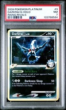2009 Pokemon Platinum Darkrai G Holo Rising Rivals #3/111 PSA 7 picture
