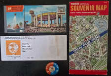 VTG 1965 New York World's Fair Ephemera Lot picture
