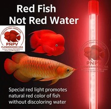 AQUA LED LIGHT 20inch-RED FISH NOT WATER-BOOST RED PIGMENT IN AROWANA-KAMFA-SRM picture