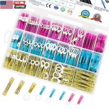250Pcs Heat Shrink Wire Connectors, Waterproof Automotive Marine Electrical Term picture