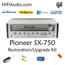 Pioneer SX-750 restoration recap upgrade kit repair filter capacitor SX5560 picture