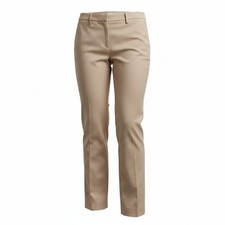 Chico's Stretch Slub Sateen Chic Pant Women 1.5 Peach Pink Oregon Sunstone picture