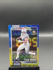 2026 Topps Flagship Football Tyler Warren Future Stars Blue/Gold Disco #265 /150 picture