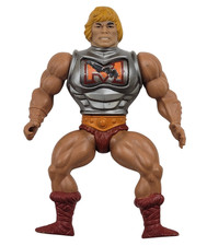 Vintage MOTU Battle Armor He-Man Soft Head Masters of the Universe Action Figure picture
