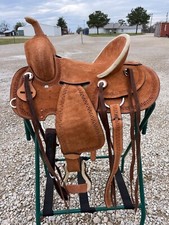 Youth Kids Western Horse Ranch Saddle Double Skirt 10