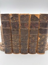 Brunet Manuel du Libraire 1843–44 5 Vol Paris Leather Set (NA7a) picture