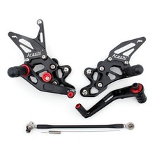 Rearset Rear set For Suzuki GSXR GSX-R 600/750 2006-2010 Black picture