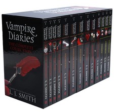 Vampire Diaries The Complete 13 Books Box Set by L. J. Smith - Ages 12+ - PB picture