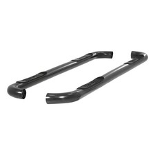 Aries 203006 3in Round Black Steel Side Truck Steps Nerf Bars Running Boards picture
