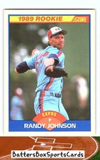 1989 Score #645 Randy Johnson RC picture