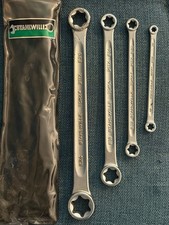 Stahlwille 21TX Eternal Torx Double Box Wrench Set E6-E24 German Made w/pouch picture