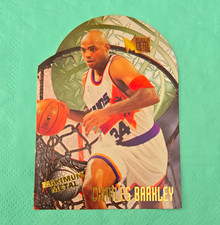 Fleer 1995-96 Fleer Metal Maximum Metal Charles Barkley 1 of 10 Suns /10 picture