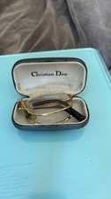 Christian Dior Eyeglasses Vintage 2172 Gold 41 C Size 52 Frame New Authentic picture