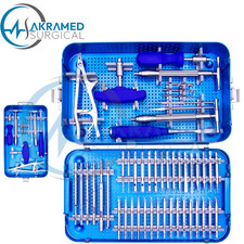 Broken Screw Removal Set with Sterilization Box of 49 Pcs Orthopedic Instruments picture