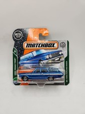 Matchbox Blue '64 Ford Fairlane Wagon Euro Short Card picture