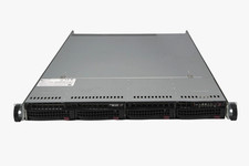 Supermicro 5019C-WR X11SCW-F 4B LFF 1U Server E-2174G 3.8GHz QC 32GB 2x 500W PSU picture