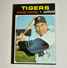 Topps 1971 Topps Mickey Stanley #524 Detroit Tigers MLB Baseball Card picture
