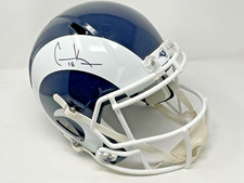 2017 Fanatics Cooper Kupp Rookie Year Full Size Helmet Auto - Only one on eBay picture
