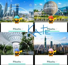 ✨Shiny Pikachu PokéXciting - Background✨ - P T C - Description picture