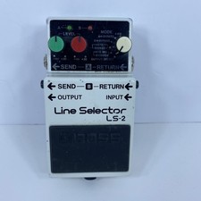 Boss Line Selector LS-2 Guitar Effects Pedal Analog Switcher LS2 picture