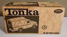 Vintage 1964 Tonka No. 380 Troop Carrier Truck BOX Great condition Box Only. picture