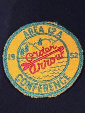OA Rare 1952 Area 12A Conference Patch SoCal picture