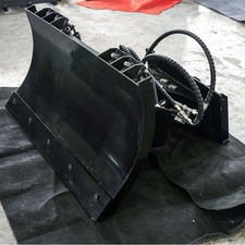 39in V-Plow Hydraulic Snow Plow Dozer Blade Attachments For Skid Steer Loaders picture