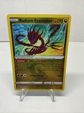 Radiant Eternatus 105/159 Radiant Rare Crown Zenith Holo  picture