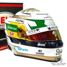 2025 Gabriel Bortoleto Signed Italian GP Sauber 1:2 Scale F1 Helmet picture