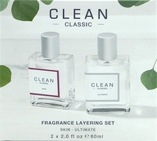 CLEAN CLASSIC SKIN/ULTIMATE 2 PCS SET EAU DE PARFUM SPRAY UNISEX 2.0 Oz / 60 ml picture