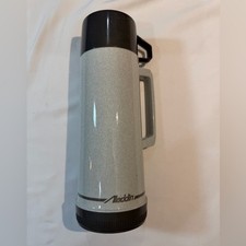 Vintage Aladdin Gray Thermos Bottle picture