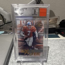Pinnacle 1997 John Elway Jersey Fusion Beckett 9 picture