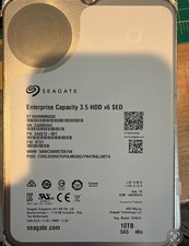 Seagate 10TB Internal 7200 RPM 3.5 inch SAS Hard Disk picture