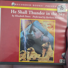 Elizabeth Peters He Shall Thunder in the Sky Audiobook 15 CDs Barbara Rosenblat… picture